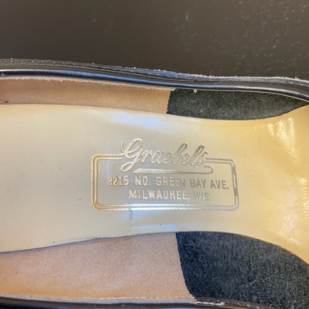 Vintage Tweedies leather pumps - Picture 4 of 7